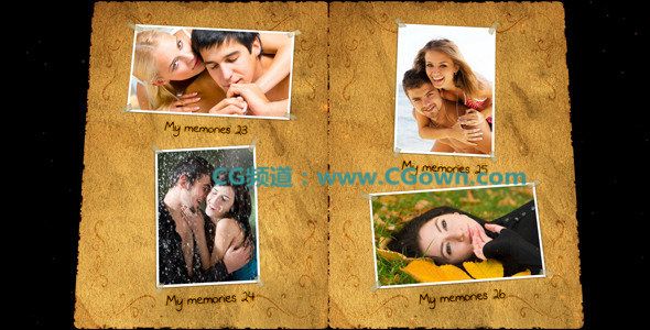 (Videohive)Photobook家庭翻书合照