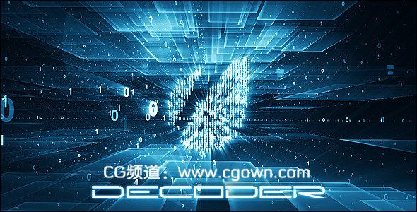 Videohive?Decoder?-?After?Effects?Project解码LOGO