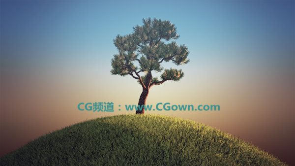 【GSG166集】Make?Grass?in?Cinema?4D?Using?Hair