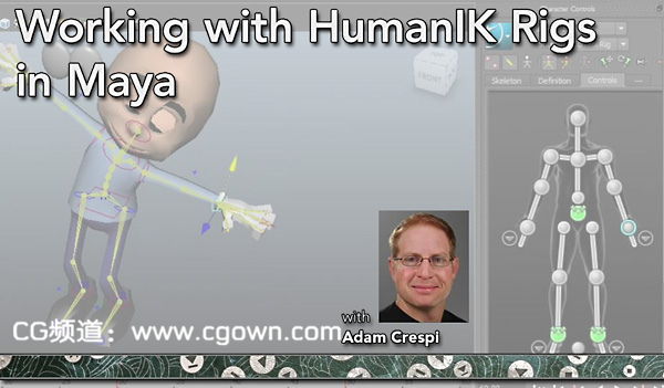 Lynda– Working with HumanIK Rigs in Maya