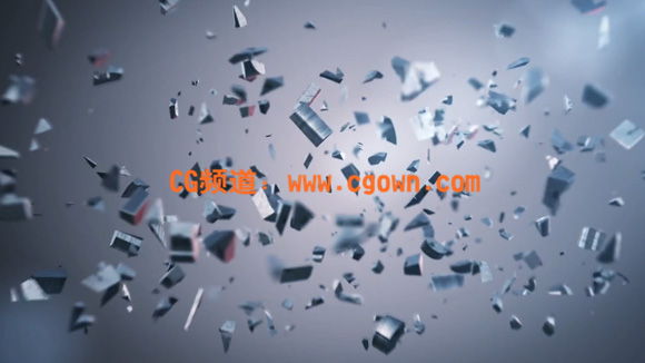 Cinema 4D结合After Effects Element 3D插件创建文字破碎教程