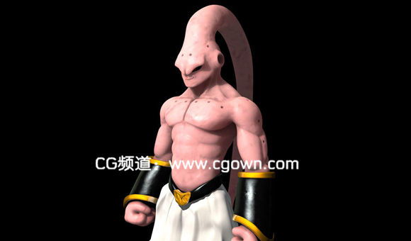 Cinema 4D – 魔布欧雕刻教程Majin Buu Sculpting Tutorial