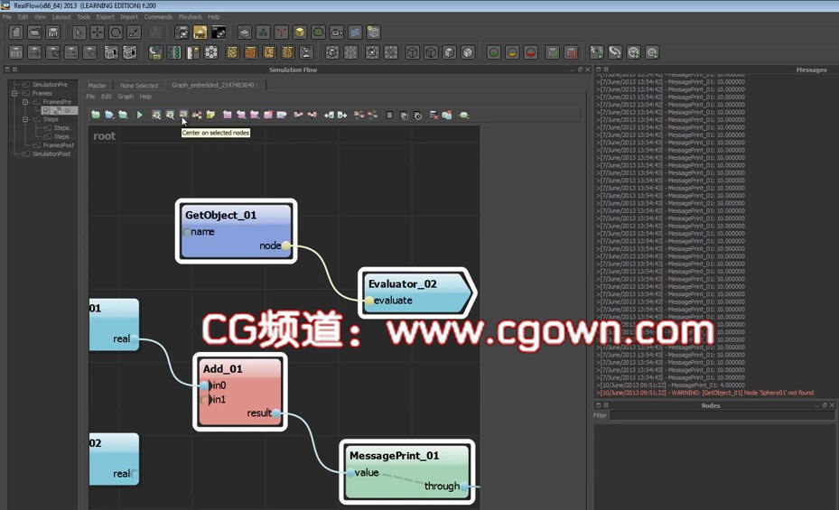 RealFlow 2013 Graphs图形节点英文字幕教程（更新6.29)