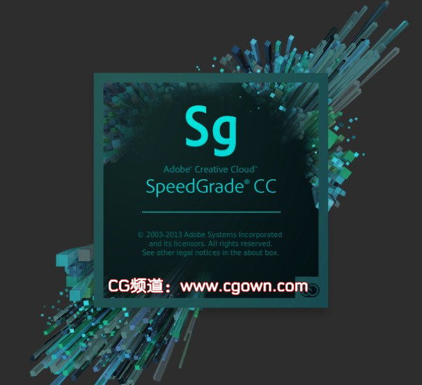 Adobe SpeedGrade CC + Crack有注册码