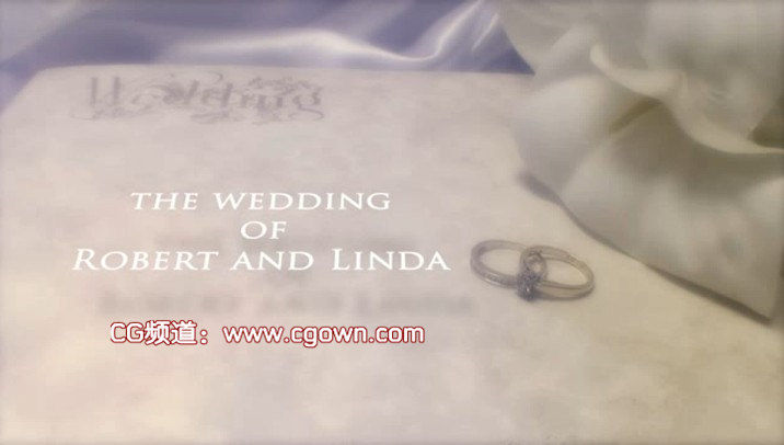 AE模板-婚禮Wedding Book Intro