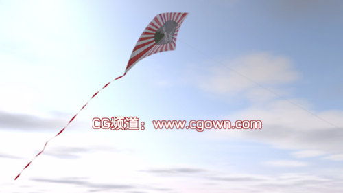 C4D –放风筝的空气动力学教程