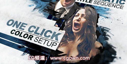 Videohive – Loosing Bigtime油墨遮罩效果广告AE模板