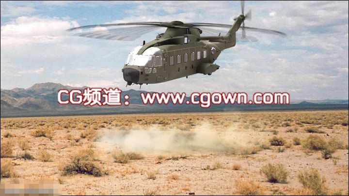 Element 3D直升機(jī)模板帶材質(zhì)貼圖