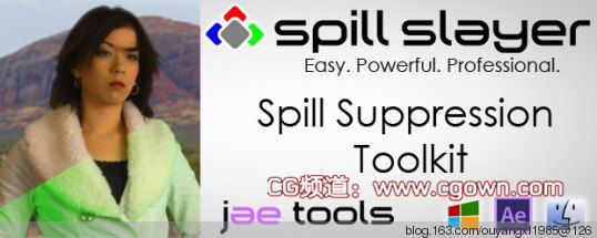 AE 抠像溢出控制插件 Spill Slayer 1.0.0（Z汉化）