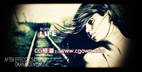 燃燒生命 Burning Life videohive AE模板