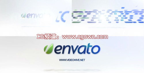 AE模板Videohive Clean White Logo简单清新Logo演绎