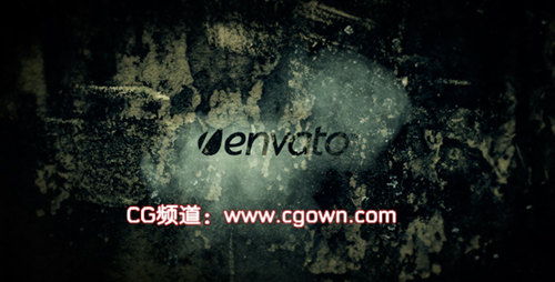 videohive Smoky logo reveal AE模板