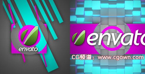 AE模板Videohive Cube Experiment Logo Animation方块LOGO展示