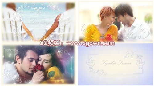 AE模板 videohive Crystal Love 水晶之戀相冊