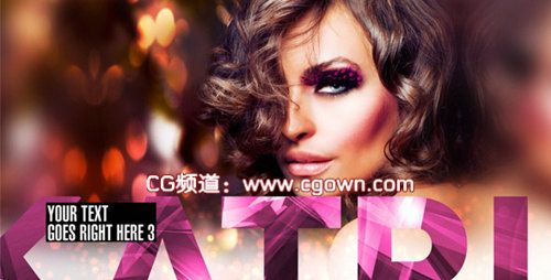 AE模板 videohive Fashion Models Presentation 时装模特展示包装