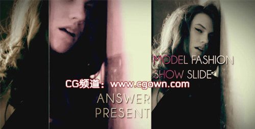 AE模板 Model Show Slide VideoHive 動(dòng)感復(fù)古幻燈片