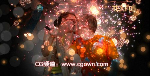 AE模板 Videohive Romantic Fireworks 浪漫煙花