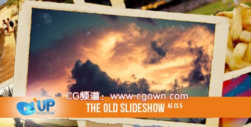 AE模板 videohive the old slideshow 相册怀旧风格包装