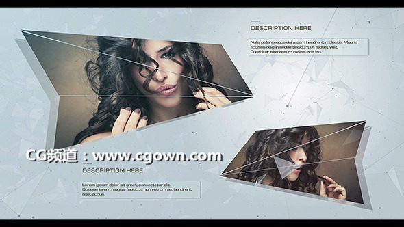 企业现代风格宣传Videohive Futuristic Interface Presentation AE模板