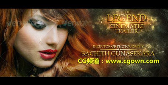 电影预告片制作Videohive The Legend Cinematic Trailer AE模板