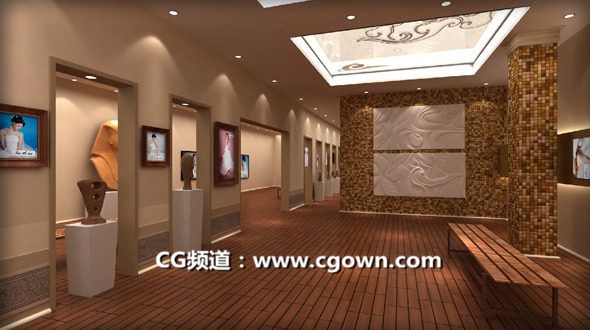 真愛美術館True Love Art Gallery AE模板