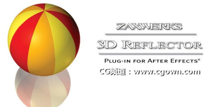 AE 3D反射投影插件 Zaxwerks 3D Reflector 2.0.3（x64 Z汉化）