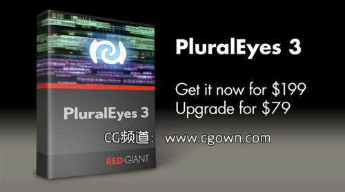 音画自动同步软件RedGiant PluralEyes v3.3.0 (build 12274) for Windows 注册版本