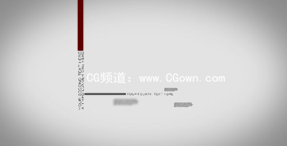 時尚印刷術(shù)動畫Videohive Cool Stylish Typography Animation AE模板