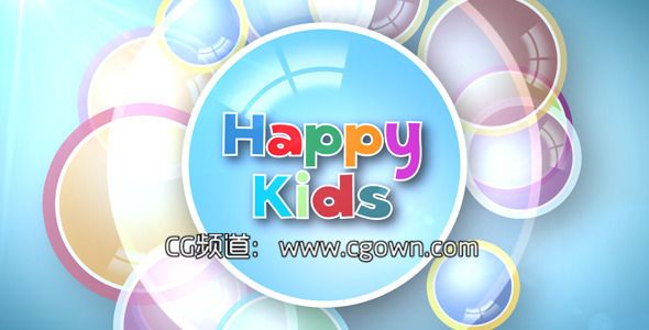 VideoHive Happy Kids Opener AE模板
