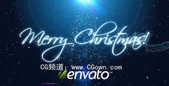 魔術(shù)圣誕節(jié)Videohive Magic Christmas AE模板