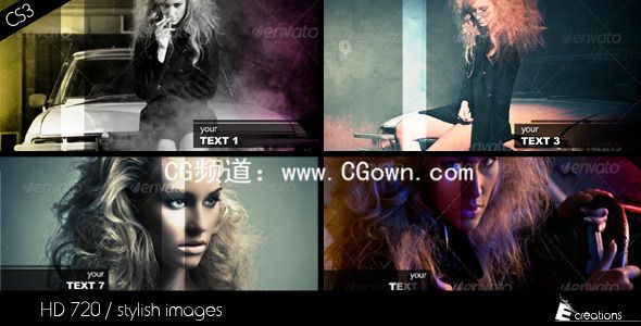 时尚图片包装Videohive Stylish Images AE模板