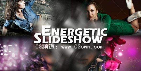 精力充沛幻燈片Videohive Energetic Slideshow AE模板