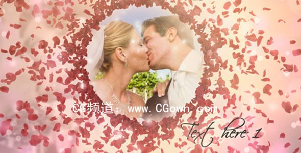 永遠的愛相冊Videohive Forever In Love AE模板