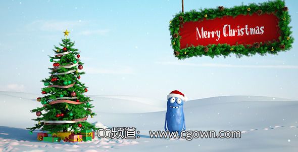 圣誕鮑比小公仔Videohive Christmas Bobby 2 AE模板