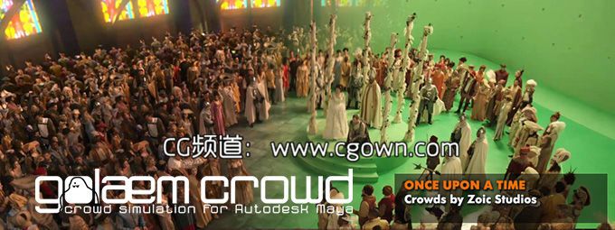 Golaem Crowd v3.0.1.3 for Maya 2012/2013/2014 (Win64)注册