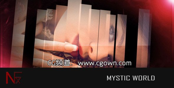 优雅干净而神奇包装VideoHive Mystic World AE模板