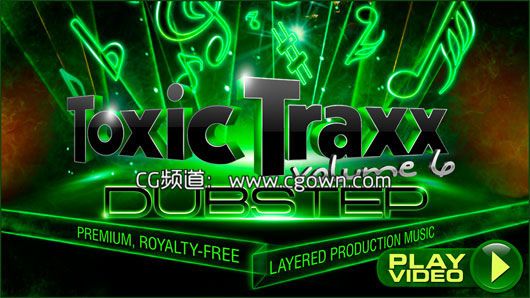 Digital Juice DJ最强音乐库合辑Toxic Traxx Volume 6 – Dubstep电子舞曲