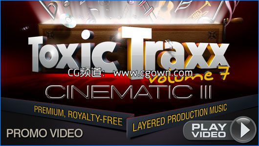 Digital Juice – Toxic Traxx Volume 7: Cinematic III