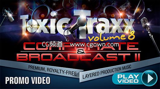 Digital Juice – Toxic Traxx Volume 8 : Corporate and Broadcast II