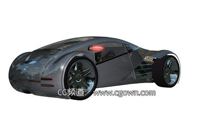 雷克薩斯跑車E3D模型Lexus CS 2054 Model for Element 3D
