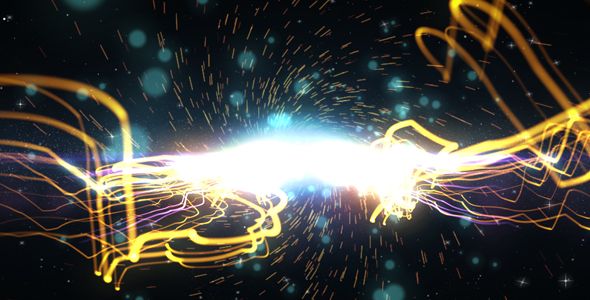 很火爆粒子空間Videohive Particular Space Reveal AE模板