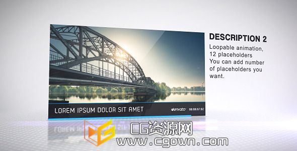 不错纯净 公司图片展示 Videohive Clean Corporate Slideshow AE模板