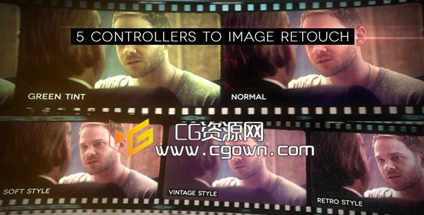 电影节晚会整体包装Videohive Film Festival Slideshow AE模板