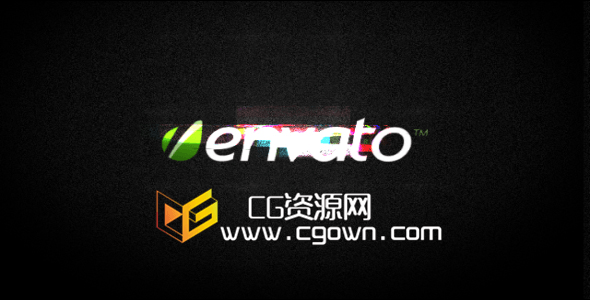 情緒異常激動 壞信息撕裂特效 VideoHive Hysterical Twitch AE模板