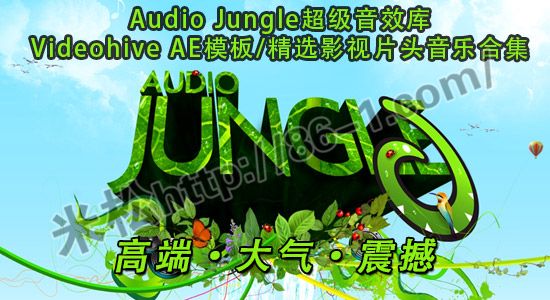 2014年 Audio Jungle 超级音效库AE模板/精选影视片头音乐精选第十四辑(21组)