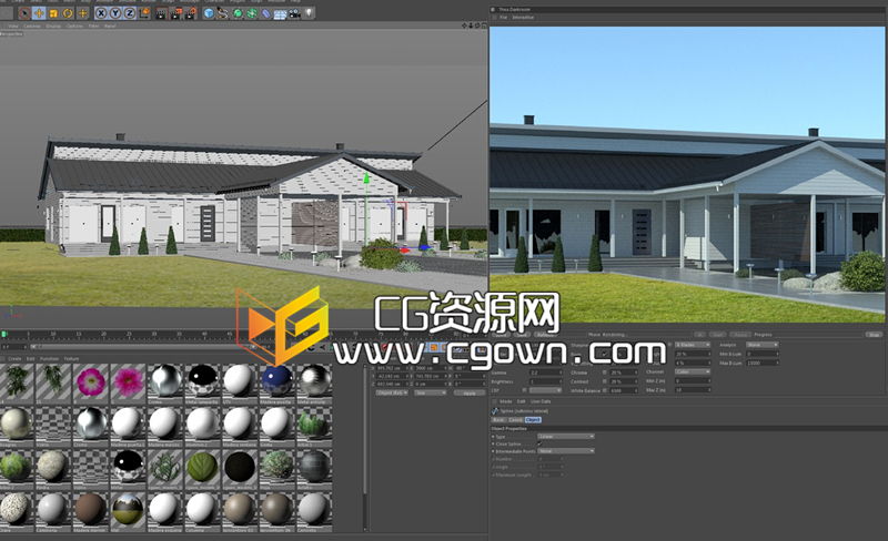 最新混合式渲染器Thea Render v1.3.05.1085 C4D/MAX/Rhino/Sketchup