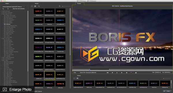 Mac版 AE特效套装插件 BorisFX Boris Continuum Complete 9.01（BBC9）