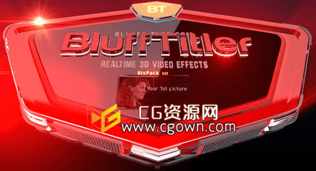 3D三维字幕动画工具 BluffTitler iTV 11.0（多语言版）