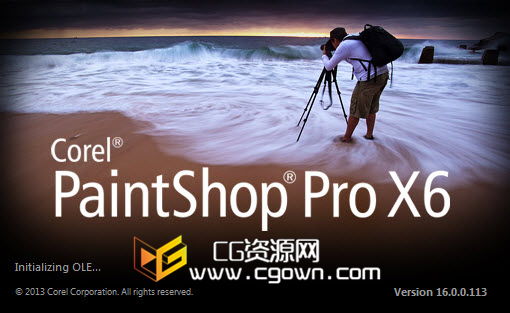 照片编辑软件Corel PaintShop Pro X6 v16.2.0.20多种语言版本 带注册机