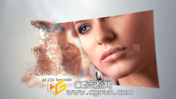唯美粒子的回憶相冊 VideoHive Particle Memories 5039037 AE模板